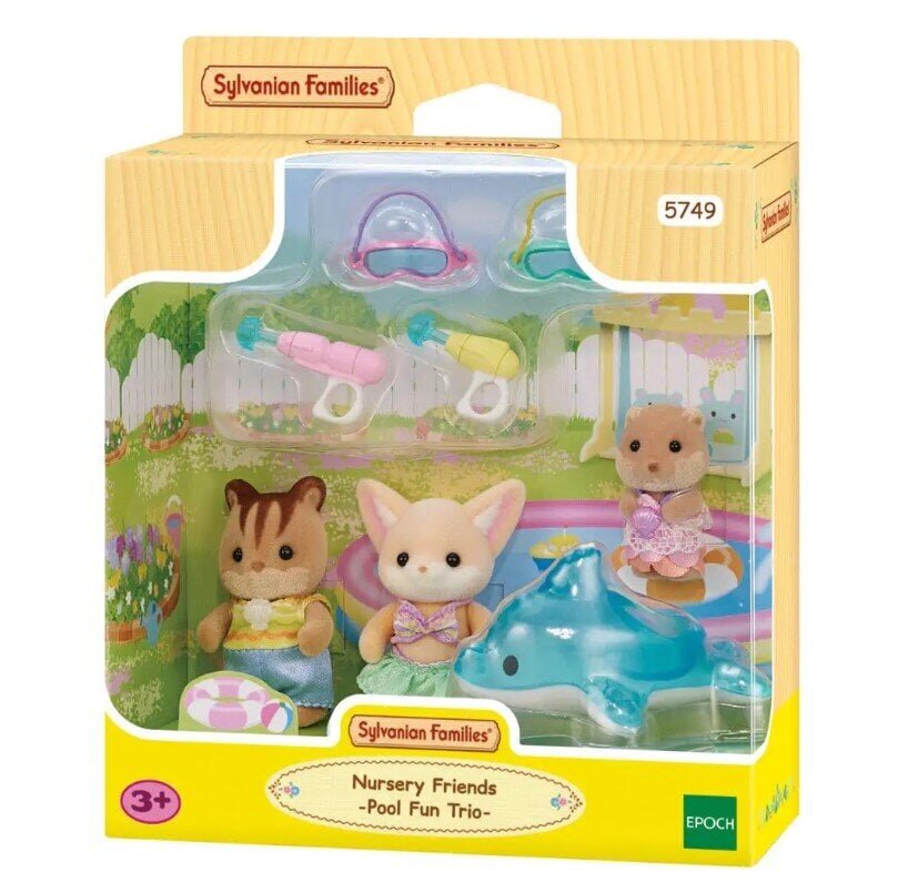 Figuuride komplekt Sylvanian Families Baby Duo 05749 hind ja info | Tüdrukute mänguasjad | kaup24.ee