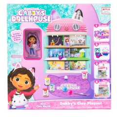 Kassi ja nukumaja komplekt Gabbys Dollhouse DIY Clay 70-0003 hind ja info | Tüdrukute mänguasjad | kaup24.ee