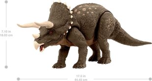 Figuur Triceratops Mattel Jurassic World HPP88 hind ja info | Poiste mänguasjad | kaup24.ee