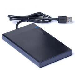 Корпус для адаптерного диска, Ugreen US2211, SATA 2.5, 5 ТБ, USB 3.0, черный цена и информация | Чехлы для внешних жестких дисков | kaup24.ee
