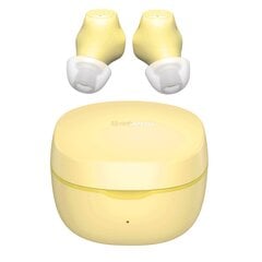 Juhtmevabad kõrvaklapid Baseus Encok WM011, Bluetooth 5.3, kollane hind ja info | Kõrvaklapid | kaup24.ee