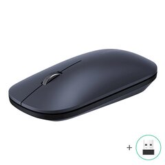 Удобная беспроводная мышь для ПК, Ugreen MU0011, USB, черная цена и информация | Мыши | kaup24.ee