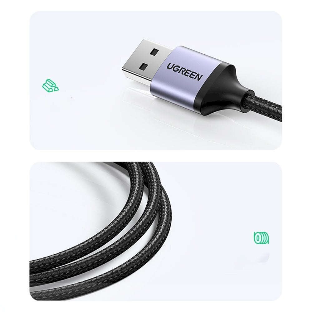 Multifunktsionaalne HUB adapter splitter, Ugreen, USB 3.0 - 3x USB, Ethernet RJ-45 USB-C PD, hall цена и информация | USB jagajad, adapterid | kaup24.ee