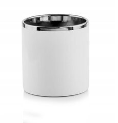 Бело-серебристый керамический горшок Moon 20см-20в. цена и информация | Вазоны | kaup24.ee