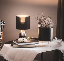Lillepotihoidja, lilledekoor, 17 cm, metall, must hind ja info | Vaasid, alused, redelid lilledele | kaup24.ee