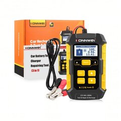 digitaalne aku tester 12v konnwei kw510 hind ja info | Turvasüsteemid ja 12V seadmed | kaup24.ee