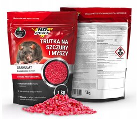 Hiire- ja rotimürk No-Pest, 1kg hind ja info | Närilised, mutid | kaup24.ee