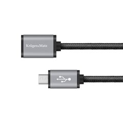 кабель usb - гнездо micro usb - вилка 0,2 м цена и информация | Кабели для телефонов | kaup24.ee