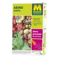 Неорганическое удобрение Massó овощи 2 Kg цена и информация | Рассыпчатые удобрения | kaup24.ee