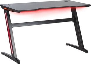 Компьютерный игровой стол Beliani Darfur, черный цена и информация | Компьютерные, письменные столы | kaup24.ee