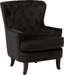 Кресло Beliani Viborg II, чёрное цена и информация | Кресла в гостиную | kaup24.ee