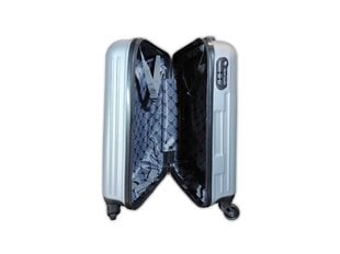 Маленький чемодан PIERRE CARDIN JUPITER S, серый цена и информация | Чемоданы, дорожные сумки | kaup24.ee