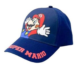 Super Mario nokamüts lastele, tumesinine hind ja info | Poiste mütsid, sallid, kindad | kaup24.ee