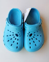 Лёгкие пляжные тапочки/клогги для детей, синий цена и информация | Детская обувь для плавания | kaup24.ee