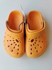 Лёгкие пляжные тапочки/клогги для детей, оранжевый цена и информация | Детская обувь для плавания | kaup24.ee