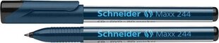 Перманентный маркер Schneider Maxx 244, черный цена и информация | Канцелярские товары | kaup24.ee