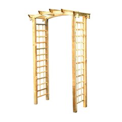 Деревянная арка Pergola2, 210х70х230 см цена и информация | Декорации для сада | kaup24.ee