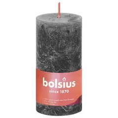 Bolsius sammasküünlad Shine 8 tk 100x50 mm hall hind ja info | Küünlad, küünlajalad | kaup24.ee