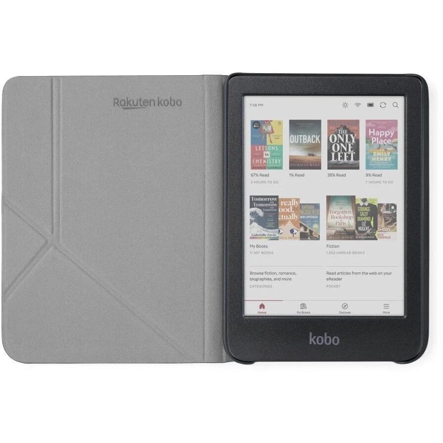 Kobo Clara ColourBW SleepCover Case Candy Pink (N365-AC-PK-E-PU) hind ja info | Tahvelarvuti kaaned ja kotid | kaup24.ee