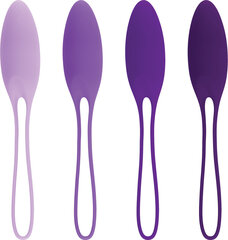 Playboy Pleasure набор для укрепления мускулатуры тазового дна Фиолетовый цена и информация | Вагинальные шарики | kaup24.ee