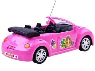 Kaugjuhitav auto Cabrio, roosa hind ja info | Poiste mänguasjad | kaup24.ee