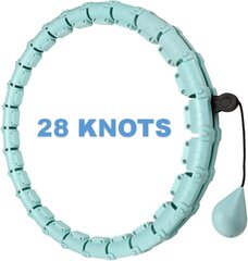 Masseeriv hularõngas Smart Hula Hoop HHP002 helesinine hind ja info | Hularõngad | kaup24.ee