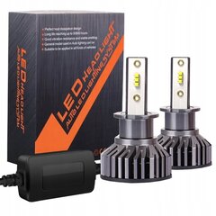 Mini Led-lamp H3 20000Lm цена и информация | Автомобильная ксеноновая лампа D2R 6000К (Китай) | kaup24.ee