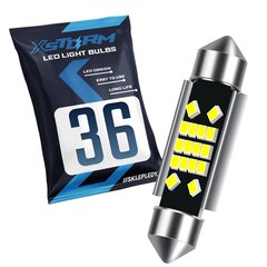Led-lamp Xstorm 36mm C3W C5W цена и информация | Автомобильные лампочки | kaup24.ee