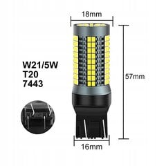 Pirn Xstorm W21/5W T20 Led цена и информация | Автомобильные лампочки | kaup24.ee