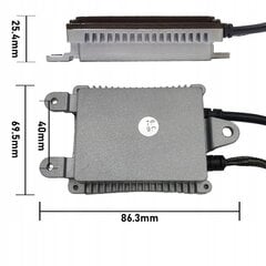 Inverter Xenon D1S D1R Hid Asendus hind ja info | Turvasüsteemid ja 12V seadmed | kaup24.ee