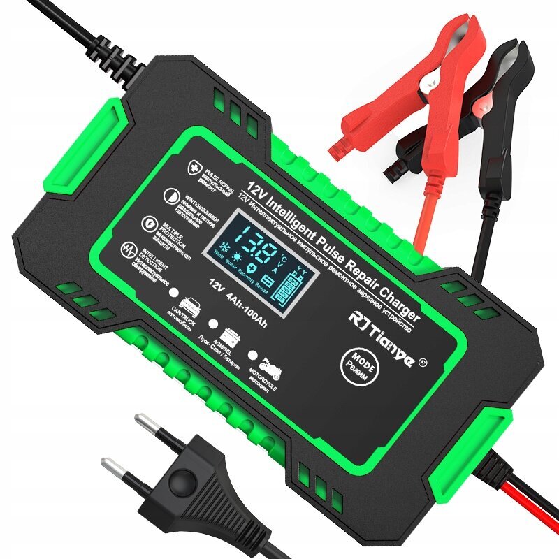 Autolaadija Impulsslaadija 12V 6A Aku Remondifunktsioon hind ja info | Turvasüsteemid ja 12V seadmed | kaup24.ee