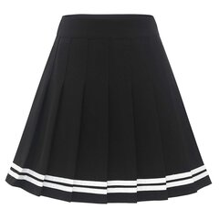 Длинная элегантная атласная юбка с разрезом EWA цена и информация | Юбки | kaup24.ee