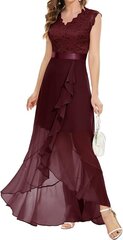 Длинное женское платье Dressystar, красное цена и информация | Платья | kaup24.ee
