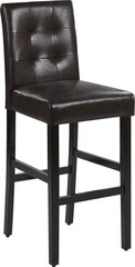 Барный стул Beliani Madison, чёрный цена и информация | Стулья для кухни и столовой | kaup24.ee