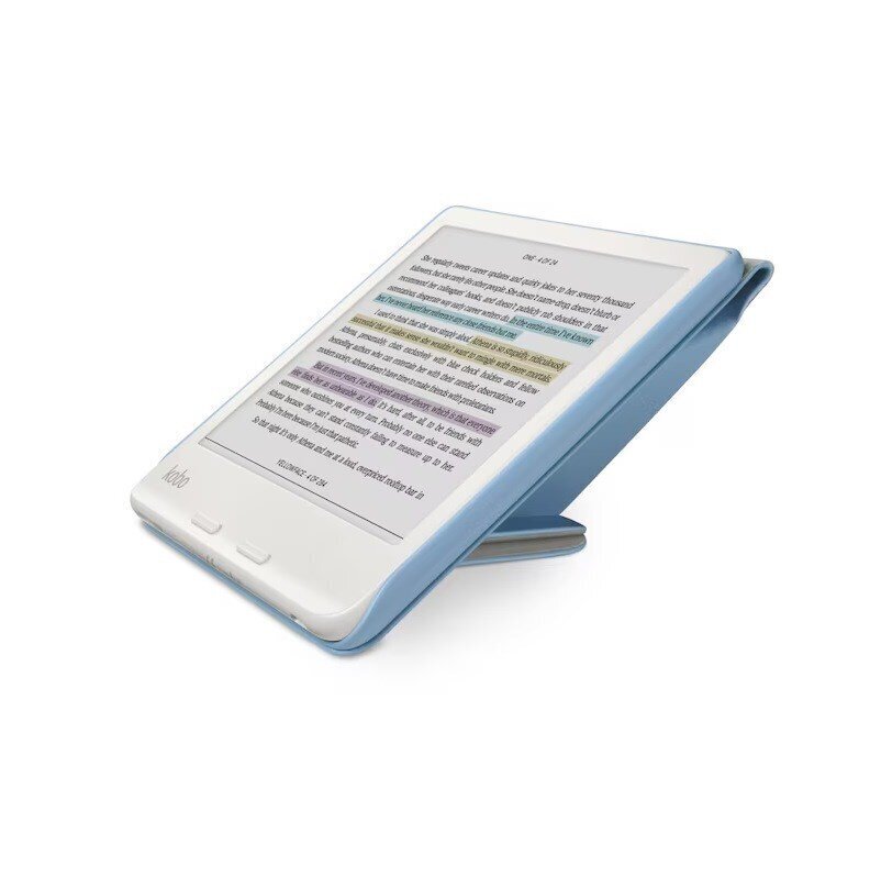 Kobo Libra Colour Sleepcover Dusk Blue (N428-AC-BL-E-PU) цена и информация | Tahvelarvuti kaaned ja kotid | kaup24.ee