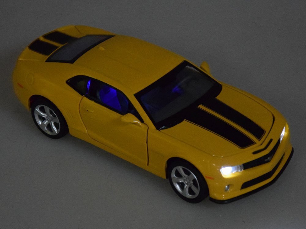 Chevrolet Camaro SS 1:32, kollane цена и информация | Poiste mänguasjad | kaup24.ee