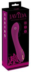 Надувной вибратор Javida Inflatable, розовый цена и информация | Вибраторы | kaup24.ee