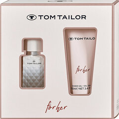 Косметический набор Tom Tailor For Her EDT для женщин: туалетная вода 30 мл + гель для душа 100 мл цена и информация | Женские духи | kaup24.ee