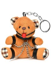 Võtmehoidja Master Series Gagged Teddy Bear Keychain hind ja info | Erootilised kingitused ja suveniirid | kaup24.ee