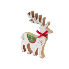 рождественский олень, 14,5 см цена и информация | Декорации | kaup24.ee