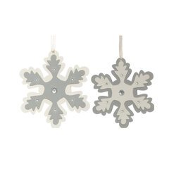подвесная снежинка, ø 12 см цена и информация | Декорации | kaup24.ee
