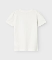 Name It детская футболка 13238994*02, белый 5715613621645 цена и информация | Рубашки для девочек | kaup24.ee