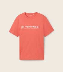 Мужская футболка Tom Tailor 1041855*26202 4067672498067, коралловая цена и информация | Мужские футболки | kaup24.ee