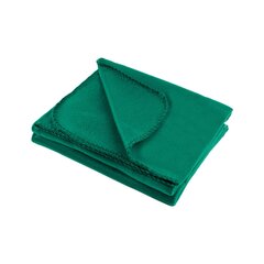шерстяное одеяло 130x150 см teesa - зеленый цена и информация | Покрывала, пледы | kaup24.ee