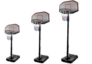 Регулируемая стойка для баскетбола, 200-300 см цена и информация | Игры на открытом воздухе | kaup24.ee
