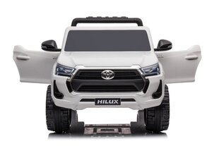 Toyota Hilux DK-HL860, двухместный электромобиль для детей, белый цена и информация | Электромобили для детей | kaup24.ee