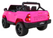 Elektriauto lastele Toyota Hilux, roosa hind ja info | Laste elektriautod | kaup24.ee