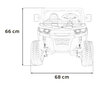 Kahekohaline 4x4 Speed 900, valge цена и информация | Laste elektriautod | kaup24.ee