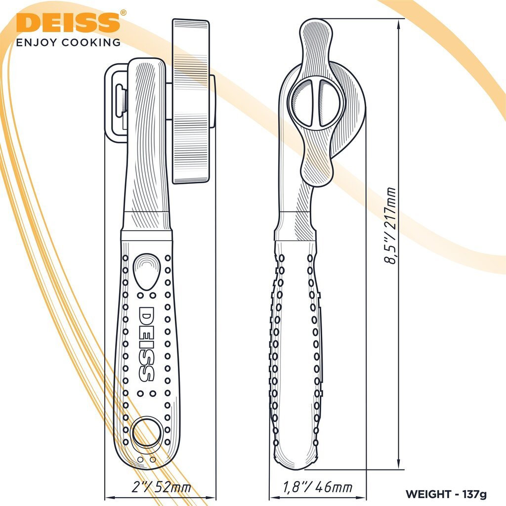 Deiss Pro purgiavaja hind ja info | Köögitarbed | kaup24.ee