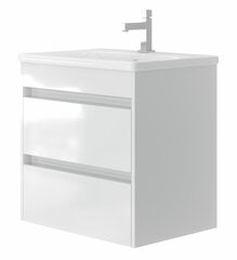 Шкафчик для ванной комнаты с умывальником Juventa Luton LT-65, белый цена и информация | Шкафчики для ванной | kaup24.ee